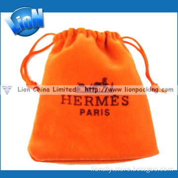 Fashion New Orange Gift Jewellery Copper Coin Velvet Pouch (e-101)